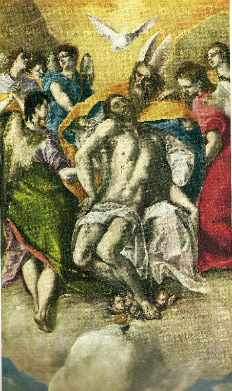 El Greco holy trinity China oil painting art